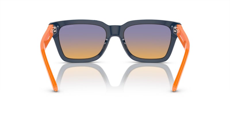 Arnette AN4334 Cold Heart 2.0 Sunglasses, Transparent Blue/Clear Fifty Orange/Dark Blue, 53 mm - Image 4